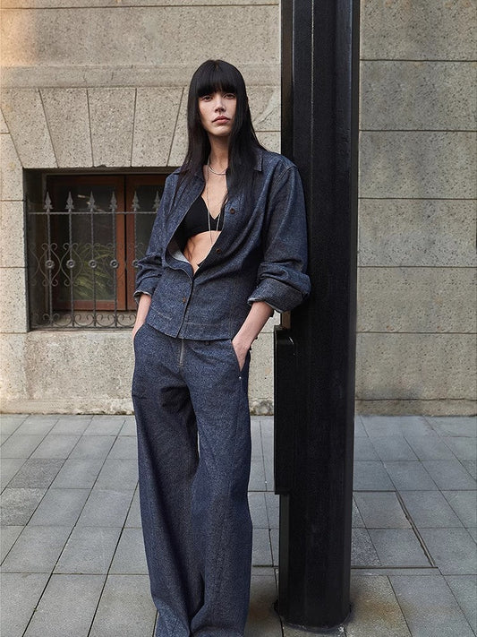 Berlin Linen Deconstructed Waist Shirt | The Pretty Spot