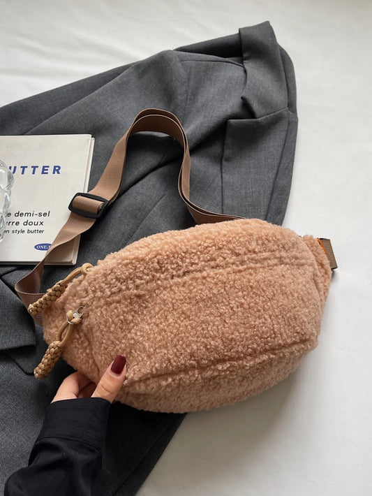 The Pretty Spot™ Sherpa Crossbody Bag – The Pretty Spot